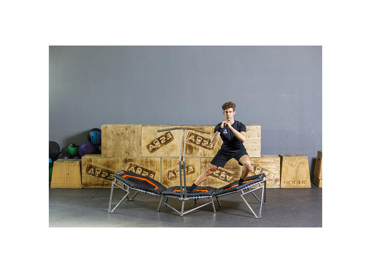 Treningstrampoline Alpha Champ LRT Trippel | 3 hoppeflater 
