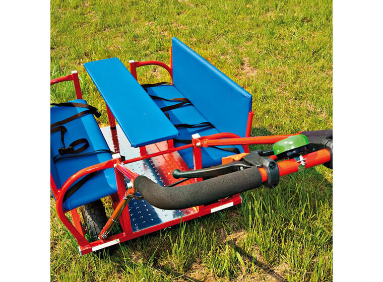 Turvogn med tak Barnebuss for 6 barn 