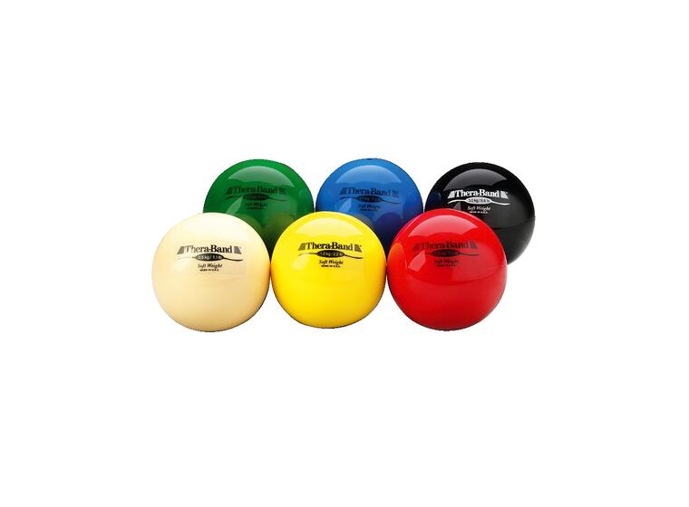 Vektball TheraBand sett | 6 stk. Fra 0,5 kg til 3 kg 