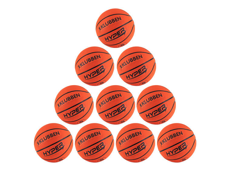 Basketball Klubben Hyper (10) 10 stk | Treningsball 