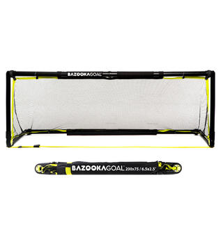 BazookaGoal Justerbar bredde 200x75 cm Pop up-m&#229;l | 1,2 m  | 1,5 m | 2 m