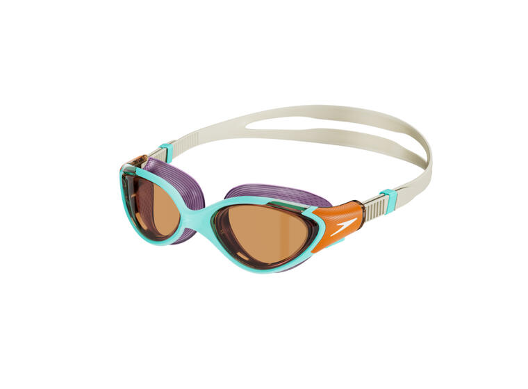 Biofuse 2.0 Svømmebrille Speedo | Oransje linse/Turkis | Dame 