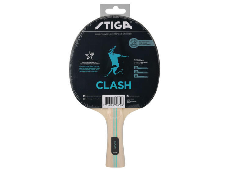 Bordtennisracket Stiga Clash Hobby ITTF godkjent | fritid 
