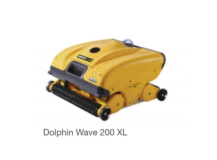 Bunnsuger Dolphin Wave 200 XL Tilpasset basseng 0-30 meter 