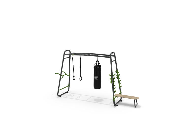 EXIT GetSet Monkeybar MB230 442x125 cm | Boksesekk | Dips | Benk mm. 