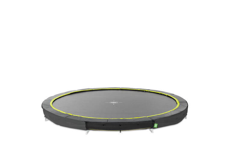 EXIT Silhouette Sports Bakketrampoline 427 cm | Svart | Uten sikkerhetsnett 