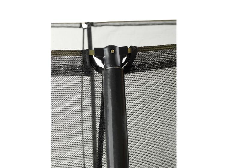 EXIT Silhouette trampoline 214 x 305 cm | Rosa | Sikkerhetsnett 