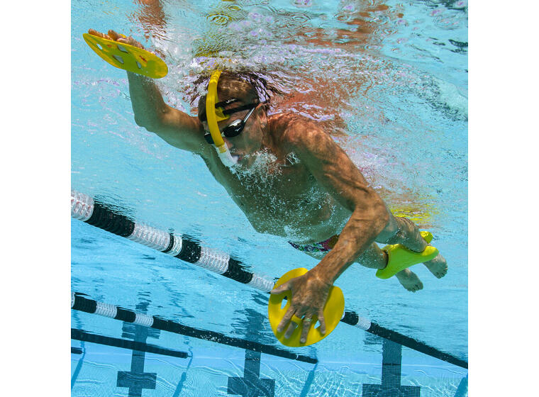 FINIS Manta Paddles L Strapless Swimming Paddles 