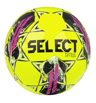 Futsalball Select Attack Gul/Rosa Innend&#248;rs treningsball