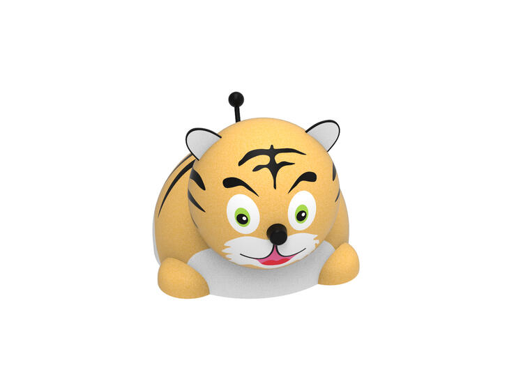 Gummifigur | Liten tiger Til skoler, lekeplasser og parker 