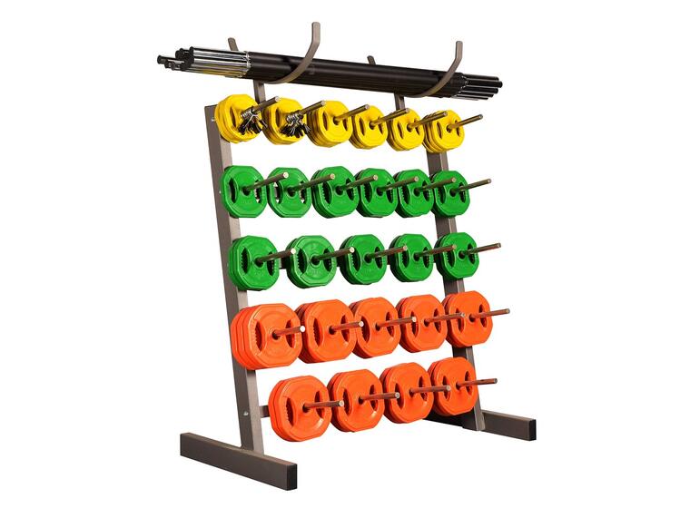 Gymleco Rack - Bodypump Oppbevaring til 30 pumpsett 