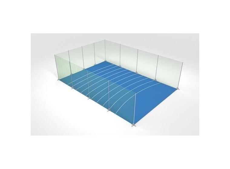 Kulestøtmatte Nordic Sport 205 x 190 x 5 cm 