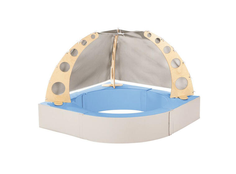 Lesehule eller ballbasseng 144x118 cm Blå | Ftalatfri | Uten Baller 