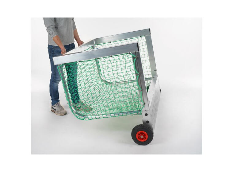 Minimål helsveiset veltesikkert 120x80 Robust alu fotballmål | 10 cm masker 