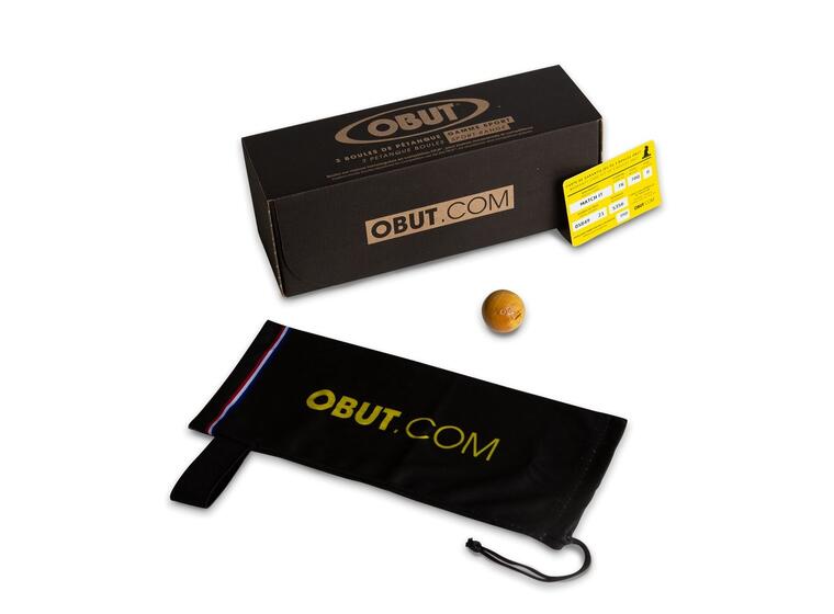OBUT Konkurranse Boule Sett med 3 | 700 gram | D 74 mm 