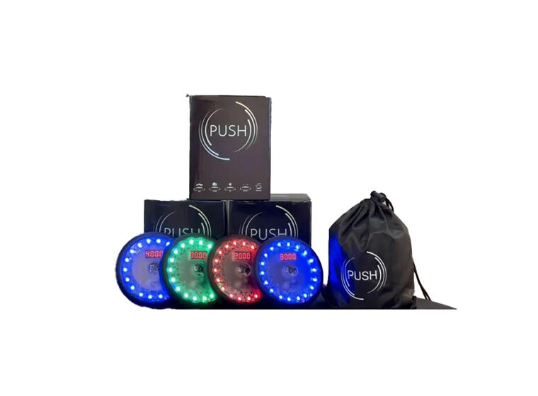 Push Reaksjonslys | 4 stk Koordinasjon | Reaksjon | Utholdenhet 