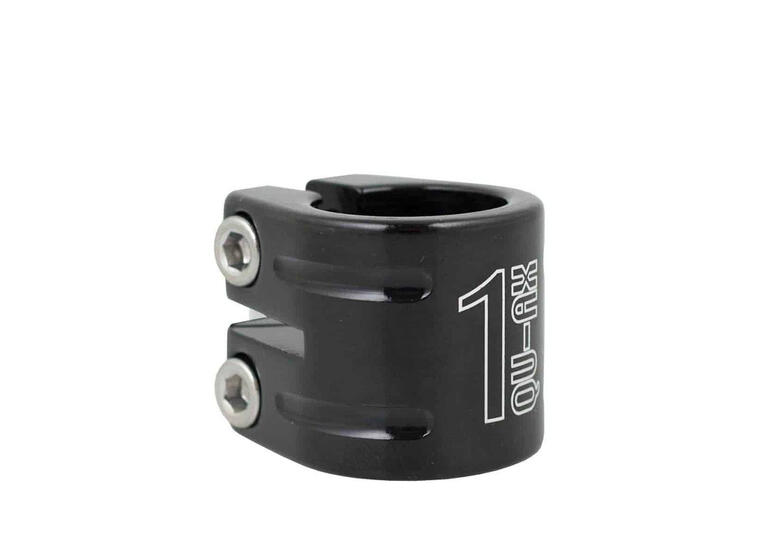 QU-AX Setepinneklemme Dobbel | 28,6 mm Svart | Reservedel til enhjulssykkel 