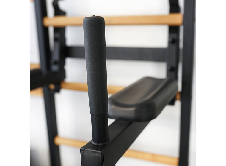 Ribbevegg BenchK 512 Svart Pull-up stang | Høydejusterbar dip bar 