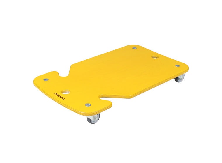 Rullebrett Pedalo Safety Gul 60x35x8cm | Barnehage og skole 