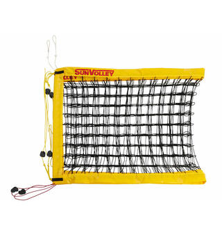 Sandvolleyballnett SunVolley Plus 9,5 m | 4-punkts oppheng