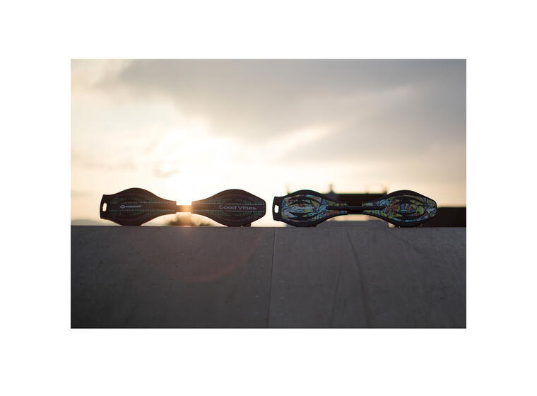 Schildkröt Waveboard Ocean Drive Rullebrett | Good Vibes | Fra 8 år 