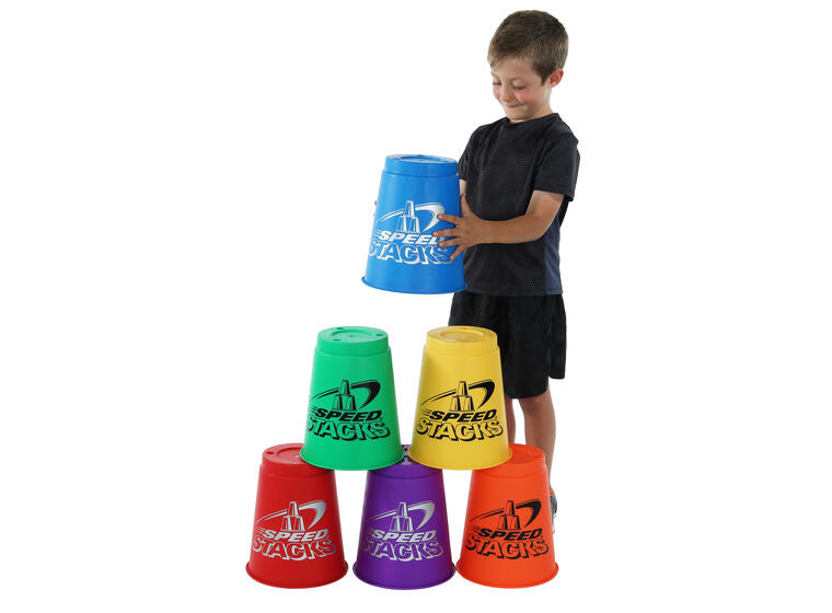 Speed Stacks Jumbo Sett 12 12 store kopper | Assorterte farger 