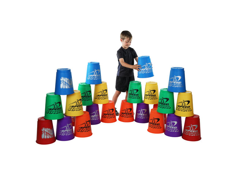 Speed Stacks Jumbo Sett 12 12 store kopper | Assorterte farger 