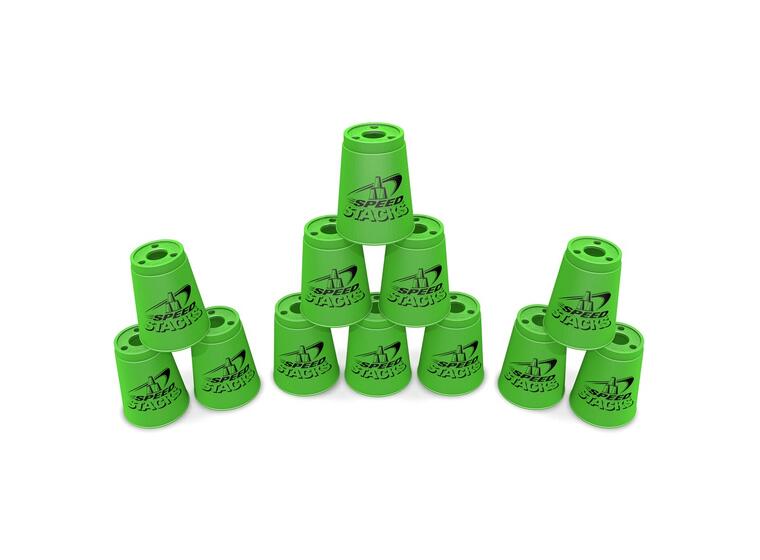 Tilbehør Speed Stacks Kopper 12 stykk | Neon grønn 