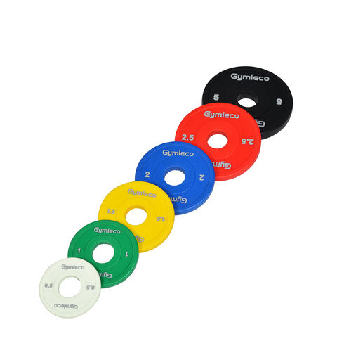 Vektskive Gymleco Fractional Plate Svart | Velg vekt: 0,5 til 5 kg