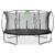 EXIT Silhouette trampoline 427 cm | Sikkerhetsnett |  Svart 