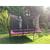 EXIT Silhouette trampoline 214 x 305 cm | Rosa | Sikkerhetsnett 