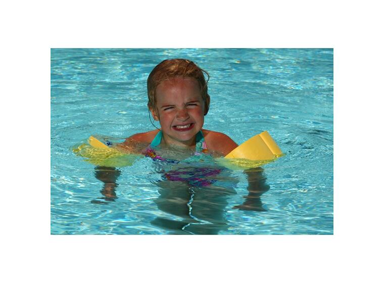 Armringer Flipper i skum til barn 30-60 kg | Gul | L 
