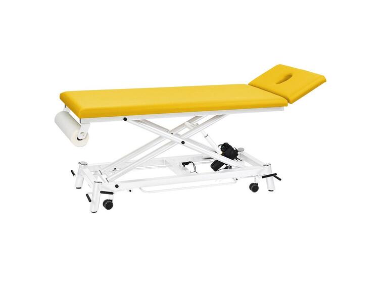 Behandlingsbenk Ecofresh White Gul | 200 x 68 cm liggeflate 