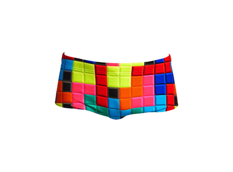 Blocked Badebukse jr 140cm Funky Trunks | Sidewinder Trunks