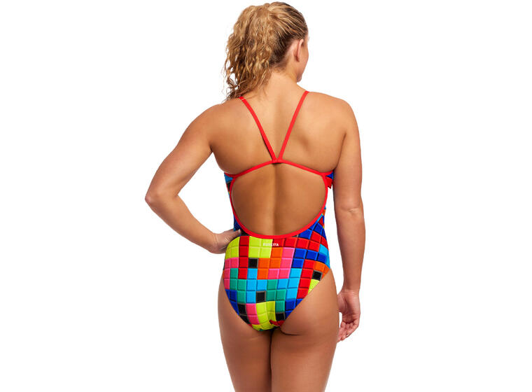 Blocked Badedrakt EU34 Funkita | Single Strap One Piece 