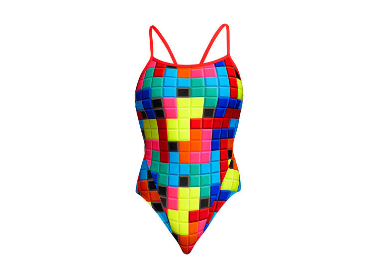 Blocked Badedrakt EU34 Funkita | Single Strap One Piece 