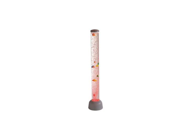 Boblerør med fisker | Høyde 105 cm 10 cm i diameter med svart base 