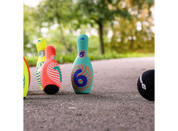 Bowlingsett i Neopren Kan spilles innendørs og utendørs 