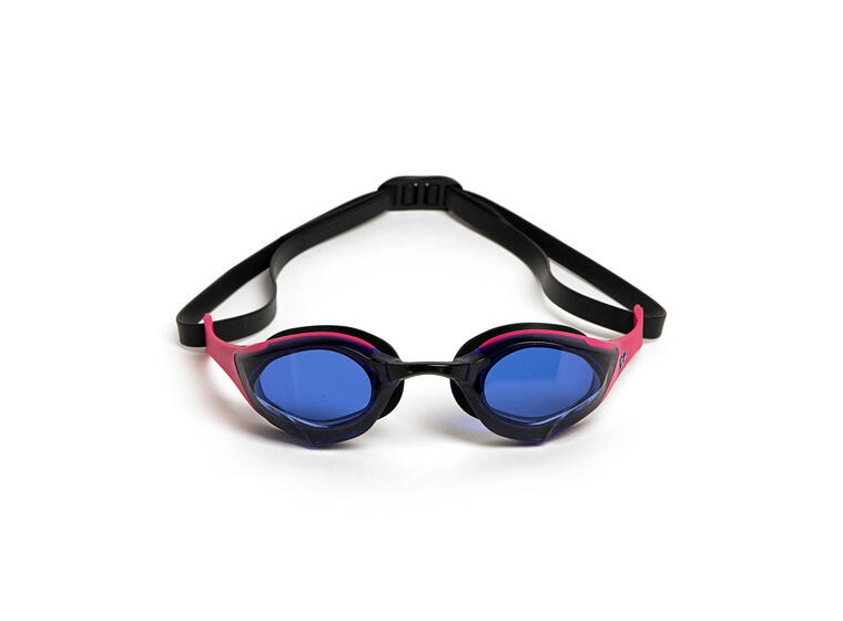 Cobra Edge Swipe Svømmebrille Arena | Blå linse/Rosa | Racing brille 