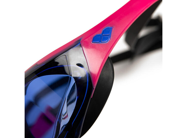 Cobra Edge Swipe Svømmebrille Arena | Blå linse/Rosa | Racing brille 