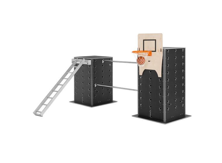 Cube Sports Basketballkurv Kurv med plate til Cube Sport moduler 