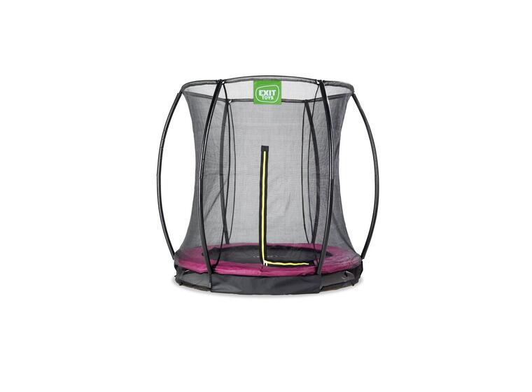 EXIT Silhouette bakketrampoline 183 cm | Rosa | Inkl. sikkerhetsnett 
