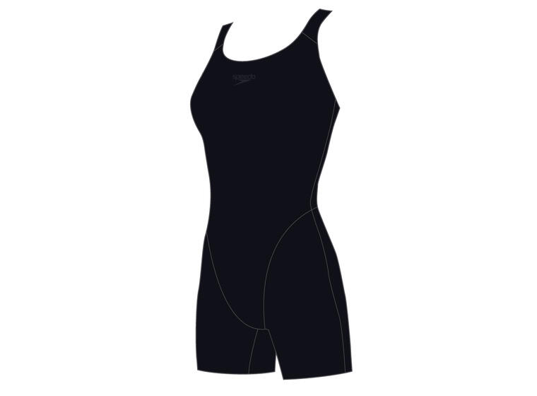 Essential Legsuit Badedrakt jr 164 Speedo | Svart | ECO Endurance+ 