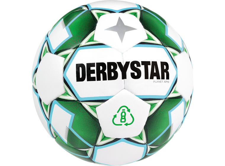 Fotball Derbystar Planet APS 5 Miljøvennlig fotball til kamp og trening 