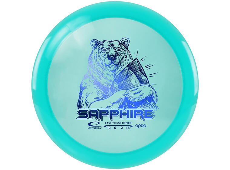 Golfdisc FW Driver Opto Driver Sapphire Fairway driver til frisbeegolf 