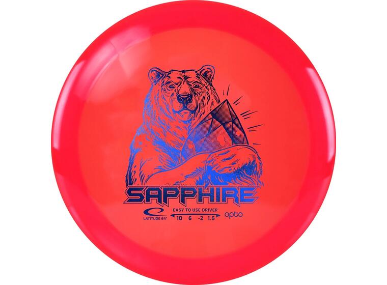 Golfdisc FW Driver Opto Driver Sapphire Fairway driver til frisbeegolf 