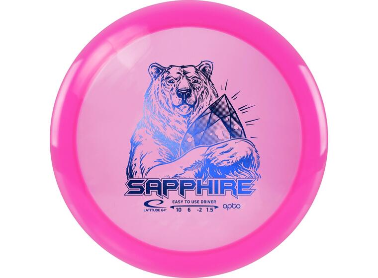 Golfdisc FW Driver Opto Driver Sapphire Fairway driver til frisbeegolf 