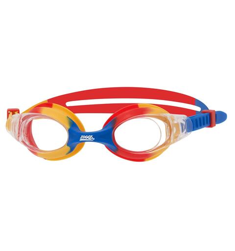 Little Bondi Sv&#248;mmebrille barn Zoggs 2-6 &#229;r | Klar linse | R&#248;d/Bl&#229;