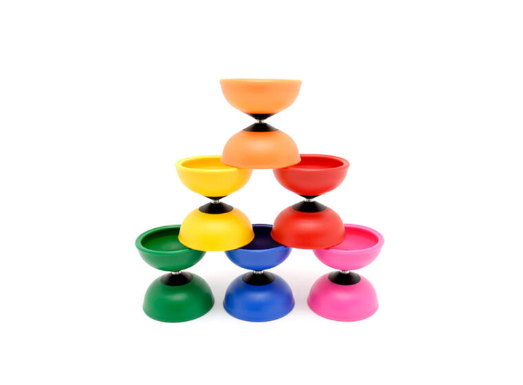 MB Diabolo Tornado | Rød Sjonglering | Uten pinner 