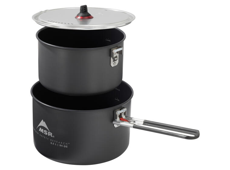 MSR Ceramic 2 Pot Set 2.0 Kjelesett til turkjøkken| 1,5 L og 2,5 L 